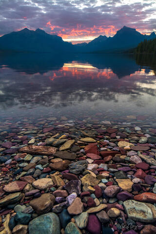 Lake McDonald in Glacier National Park, Montana