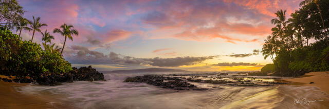 Secret Beach, Maui, Sunset, Hawaii