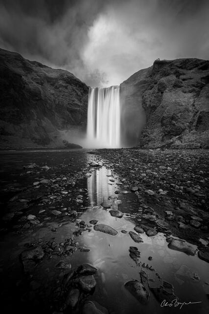 Skógafoss waterfall in Iceland 