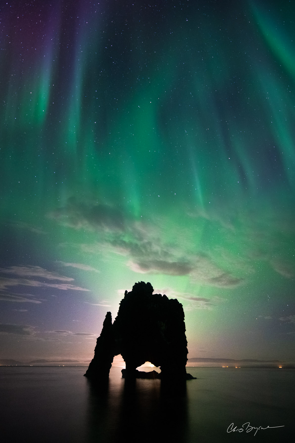FLAME THROWER (VERTICAL) The Troll of Northwest Iceland, as Hvitserkur is otherwise known as, is a nearly 50 feet tall stack that stands out of Hunafloi...